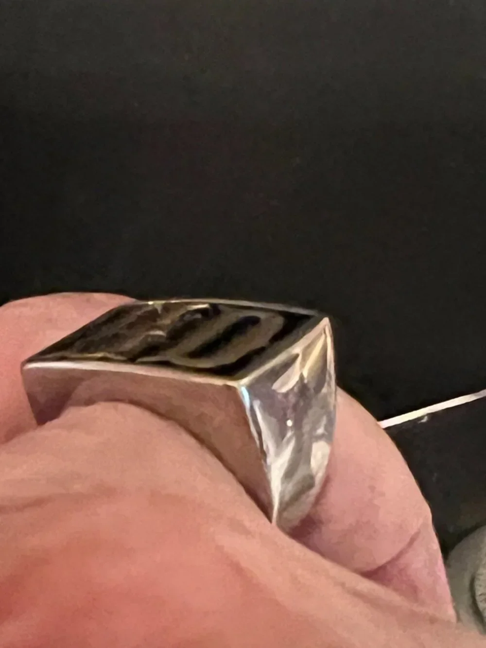 2 TONE Stainless Steel HD Harley Ring Size 7, 9.5, 10.5, 11, 13 (445)